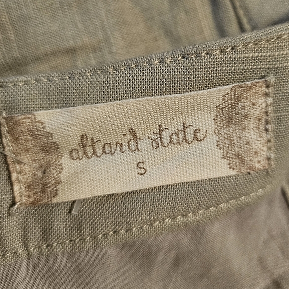 Altar'd State Gray Pencil Mini Skirt Casual - Picture 5 of 7